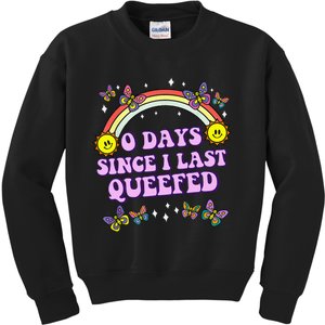 Love Queefing Queef Funny Queefed Embarrassing Gift Kids Sweatshirt