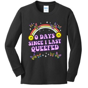 Love Queefing Queef Funny Queefed Embarrassing Gift Kids Long Sleeve Shirt