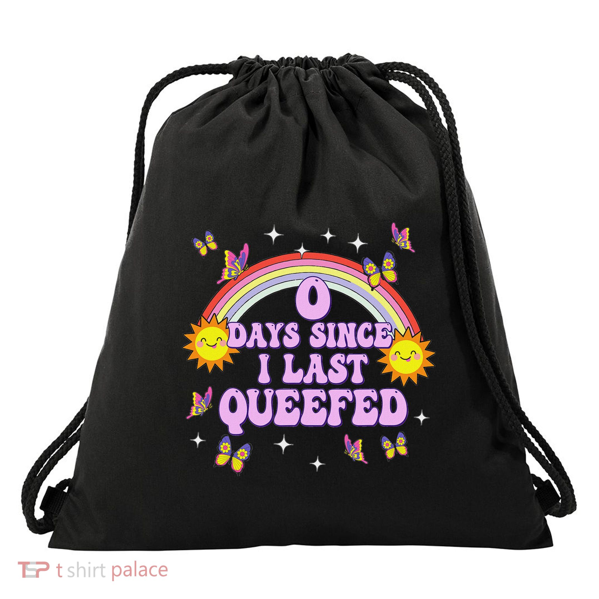 Love Queefing Queef Funny Queefed Embarrassing Adult Humor Drawstring Bag