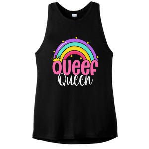 Love Queefing Queef Funny Queefed Embarrassing Adult Humor Gift Ladies PosiCharge Tri-Blend Wicking Tank