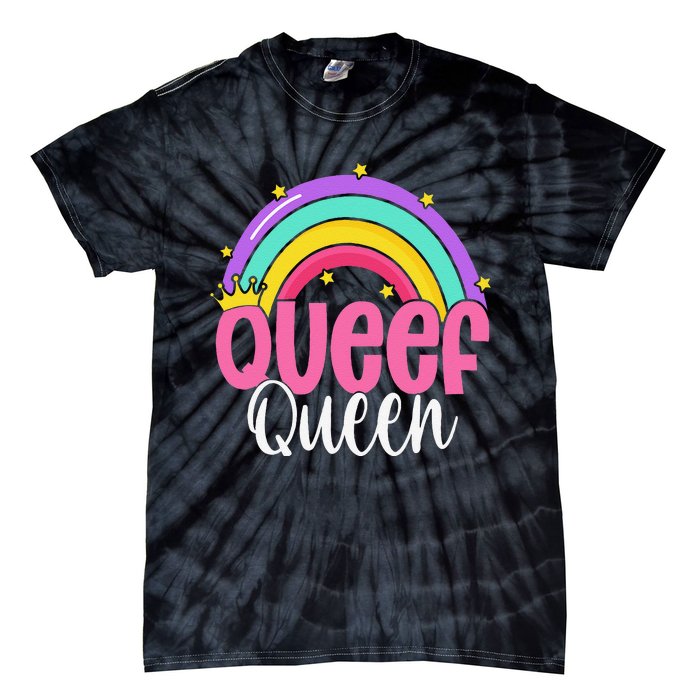 Love Queefing Queef Funny Queefed Embarrassing Adult Humor Gift Tie-Dye T-Shirt