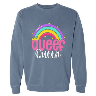 Love Queefing Queef Funny Queefed Embarrassing Adult Humor Gift Garment-Dyed Sweatshirt