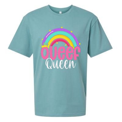 Love Queefing Queef Funny Queefed Embarrassing Adult Humor Gift Sueded Cloud Jersey T-Shirt