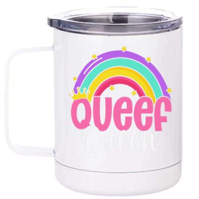 Love Queefing Queef Funny Queefed Embarrassing Adult Humor Gift 12 oz Stainless Steel Tumbler Cup