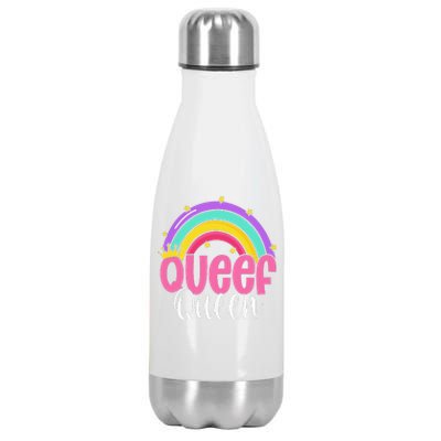 Love Queefing Queef Funny Queefed Embarrassing Adult Humor Gift Stainless Steel Insulated Water Bottle