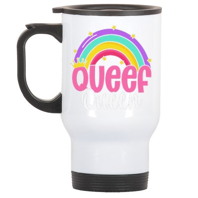 Love Queefing Queef Funny Queefed Embarrassing Adult Humor Gift Stainless Steel Travel Mug