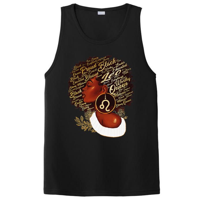 Leo Queen Sweet As Candy Birthday Gift For Black Wo PosiCharge Competitor Tank