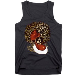 Leo Queen Sweet As Candy Birthday Gift For Black Wo Tank Top