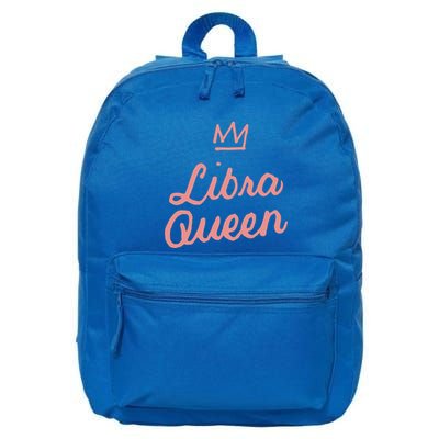 Libra Queen September Or October Birthday Zodiac Funny Gift 16 in Basic Backpack