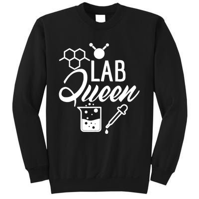 Lab Queen Shirt Laboratory Science Female Scientist Gift TShirt Sweatshirt