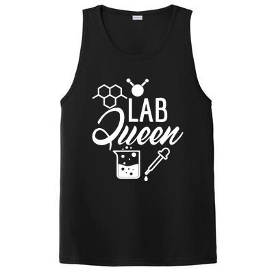 Lab Queen Shirt Laboratory Science Female Scientist Gift TShirt PosiCharge Competitor Tank