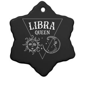 Libra Queen / Tarot Sun And Moon Libra Birthday Astrology Gift Ceramic Star Ornament