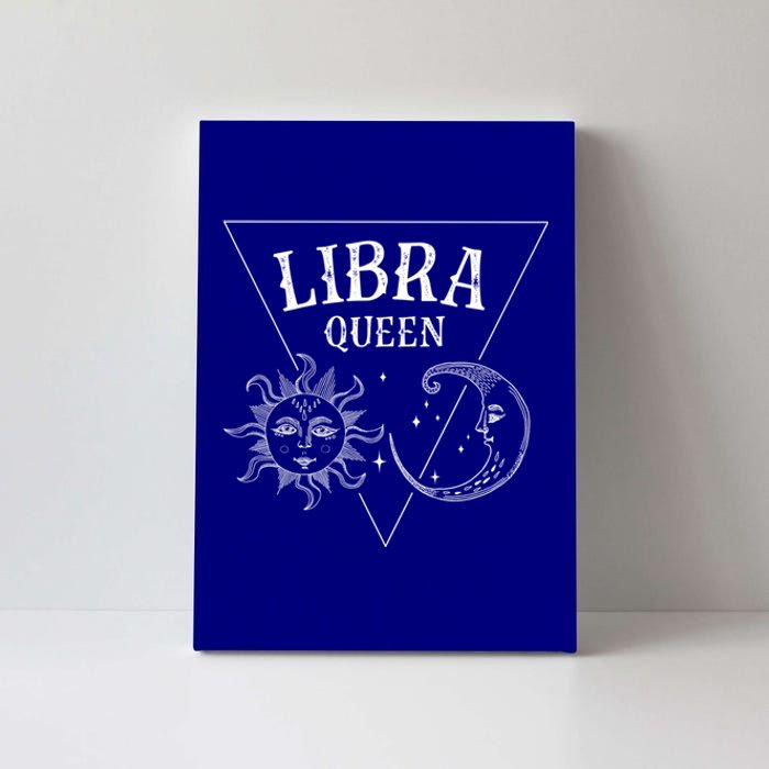 Libra Queen / Tarot Sun And Moon Libra Birthday Astrology Gift Canvas