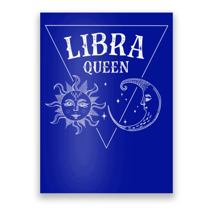 Libra Queen / Tarot Sun And Moon Libra Birthday Astrology Gift Poster