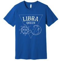 Libra Queen / Tarot Sun And Moon Libra Birthday Astrology Gift Premium T-Shirt