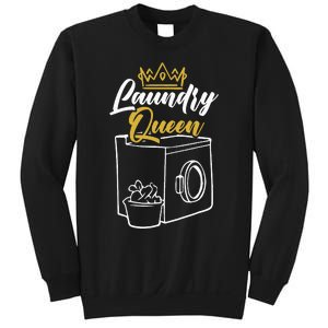 Laundry Queen Worker Job Profession Occupation Cleaning Sweatshirt