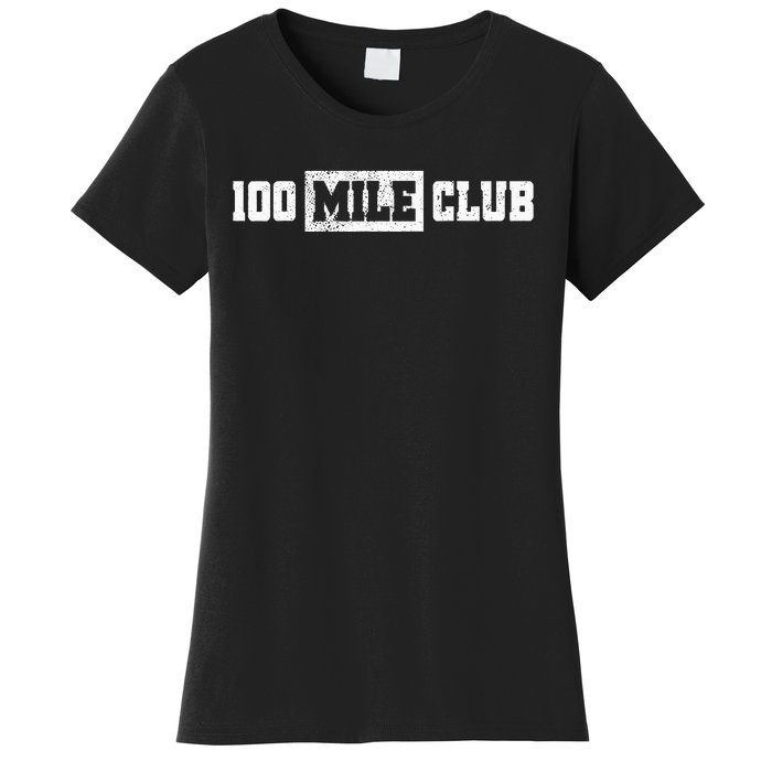 Let's run 100 miles ultrarunning ultra trail runner gift Women's T-Shirt