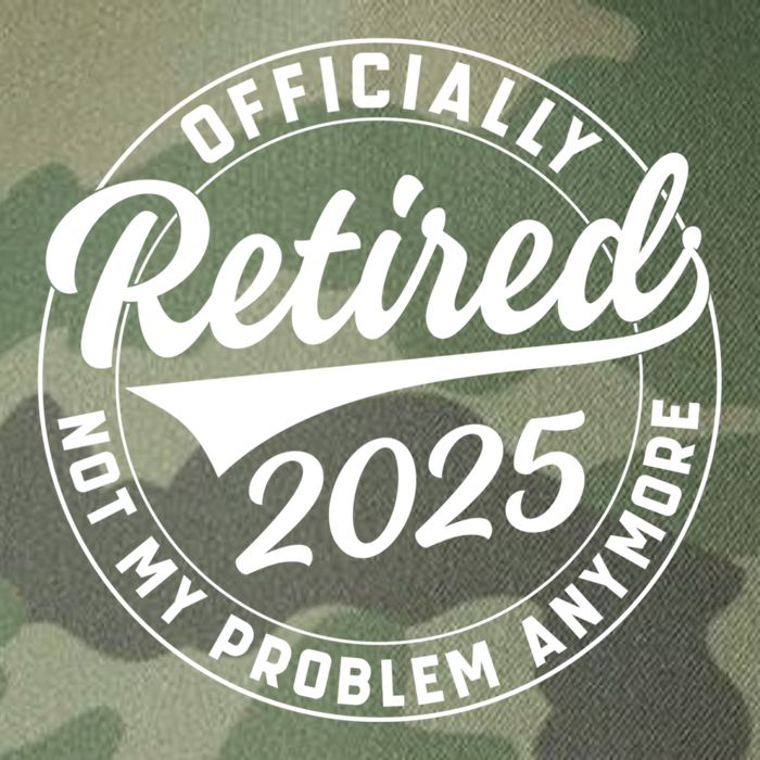 Ly Retired 2025 Not My Problem Anymore Retiret Gift Legacy Tie Dye Trucker Hat