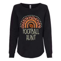 Leopard Rainbow American Football Aunt Family Aunty Auntie Womens California Wash Sweatshirt