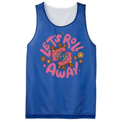 Let's Roll Away Skate Mesh Reversible Basketball Jersey Tank