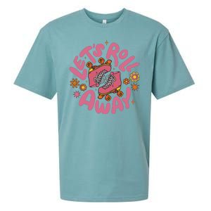 Let's Roll Away Skate Sueded Cloud Jersey T-Shirt