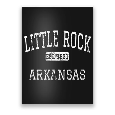 Little Rock Arkansas Ar Vintage Poster