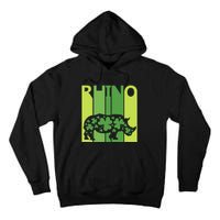 Lucky Rhino Animal St Patrick's Day Irish Gift Tall Hoodie