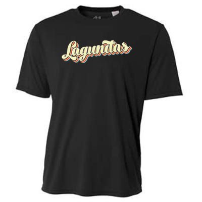 Lagunitas Retro Art Baseball Cooling Performance Crew T-Shirt