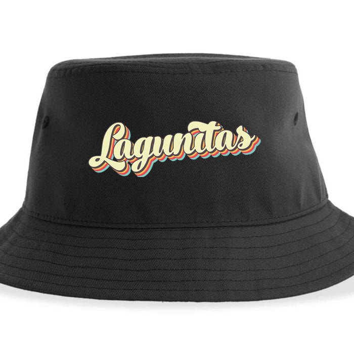 Lagunitas Retro Art Baseball Sustainable Bucket Hat