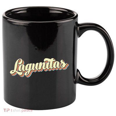Lagunitas Retro Art Baseball 11oz C Handle Ceramic Mug