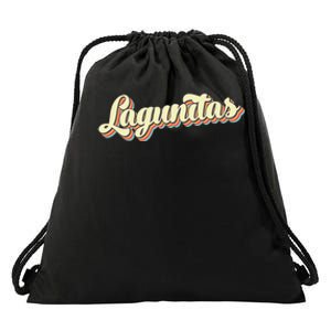 Lagunitas Retro Art Baseball Drawstring Bag