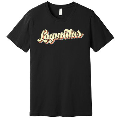 Lagunitas Retro Art Baseball Premium T-Shirt