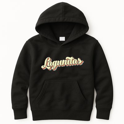 Lagunitas Retro Art Baseball Kids Hoodie