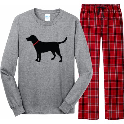 Labrador Retriever Black Long Sleeve Pajama Set