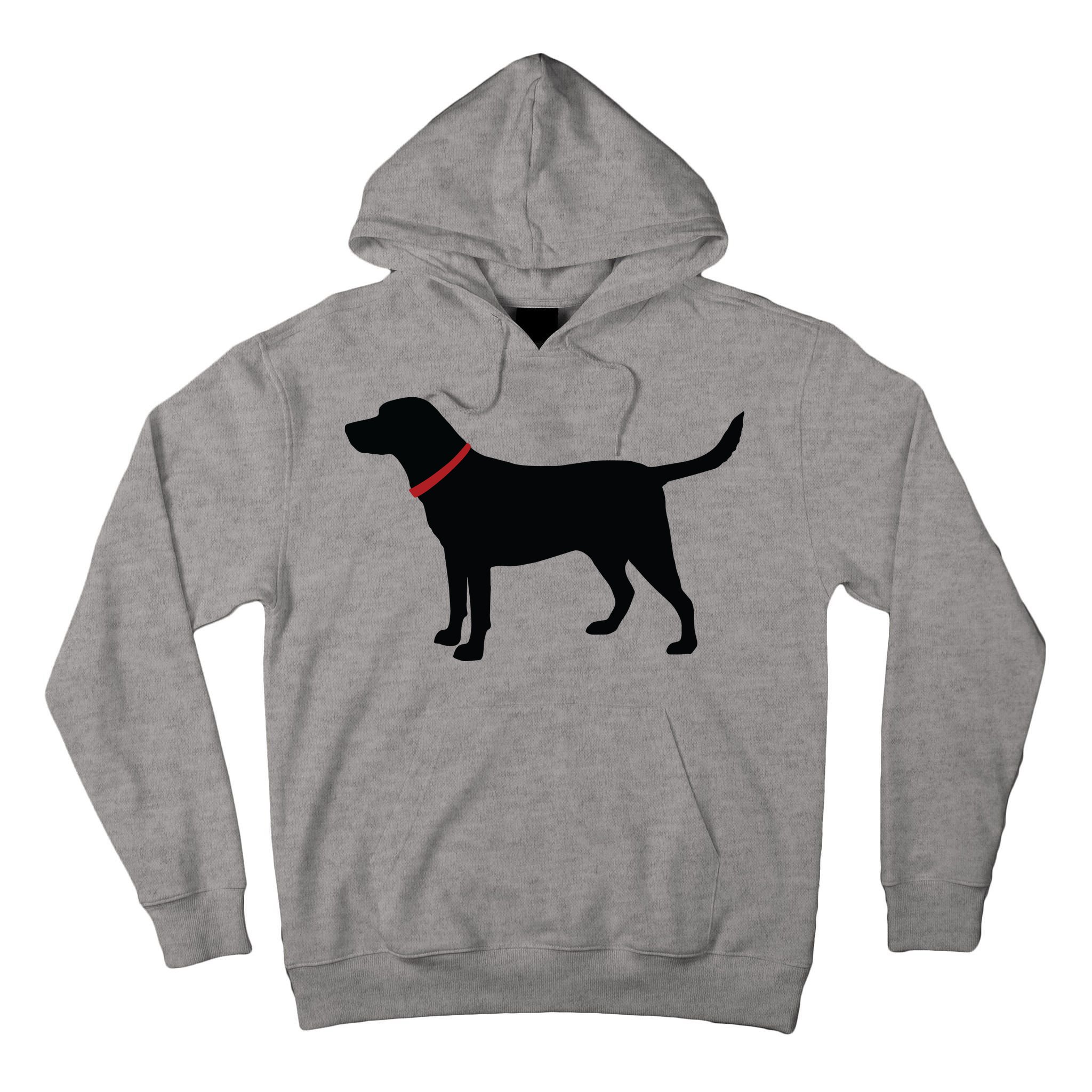 Labrador Retriever Black Tall Hoodie