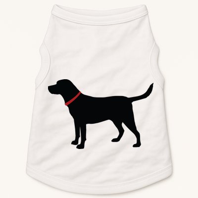 Labrador Retriever Black Doggie Tank