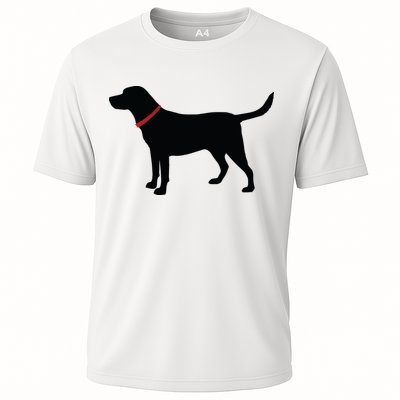 Labrador Retriever Black Performance Shirt