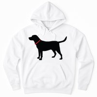 Labrador Retriever Black Hoodie