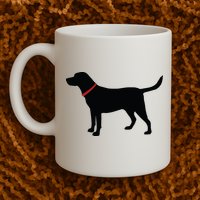Labrador Retriever Black Mug