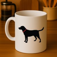 Labrador Retriever Black Mug