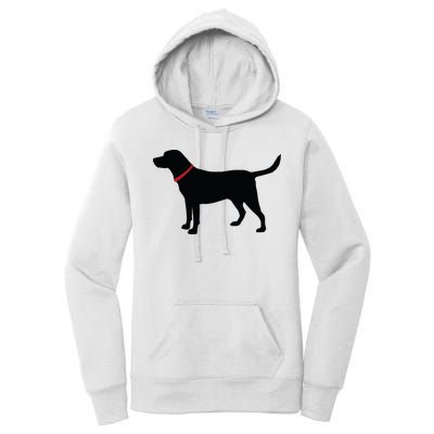 Labrador Retriever Black Women's Pullover Hoodie