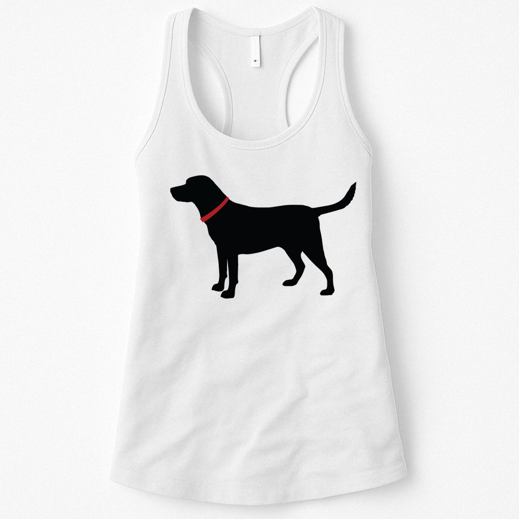 Labrador Retriever Black Womens Tank Top
