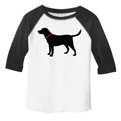 Labrador Retriever Black Toddler Fine Jersey T-Shirt