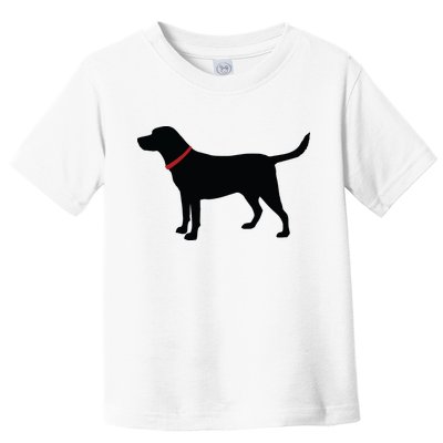 Labrador Retriever Black Toddler T-Shirt