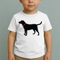 Labrador Retriever Black Toddler T-Shirt