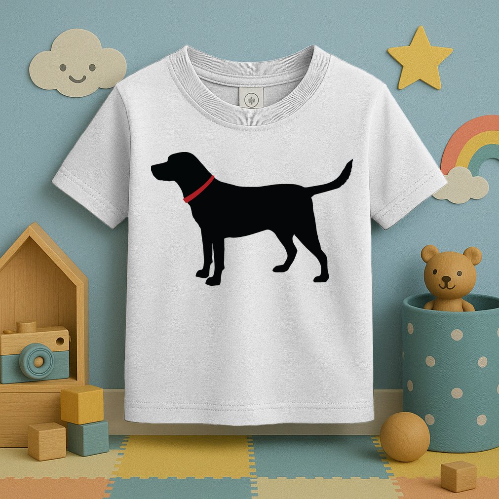 Labrador Retriever Black Toddler T-Shirt
