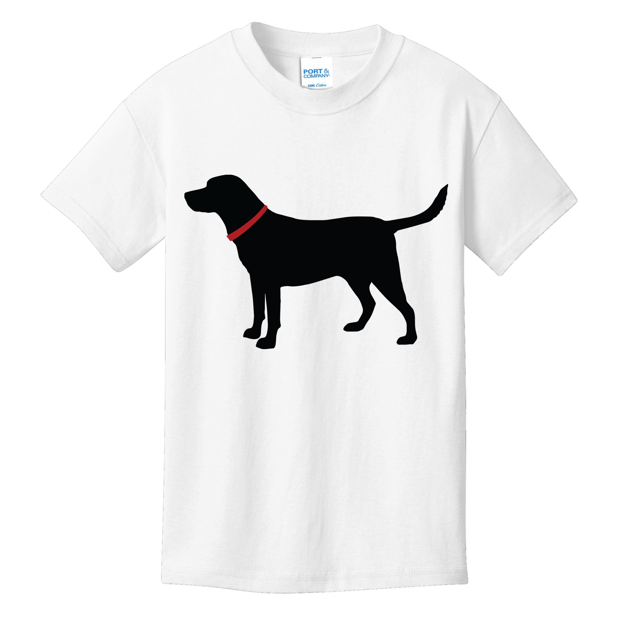 Labrador Retriever Black Kids T-Shirt