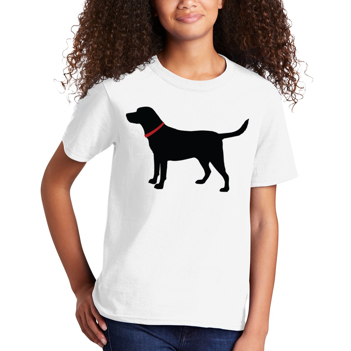Labrador Retriever Black Kids T-Shirt