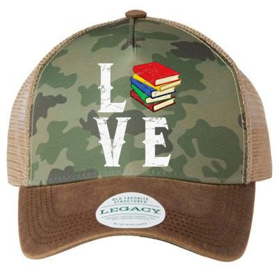 Love Reading Book Novel Lover Books Library Bookworm Reader Legacy Tie Dye Trucker Hat