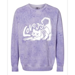 Lovejoy Rock Band Colorblast Crewneck Sweatshirt